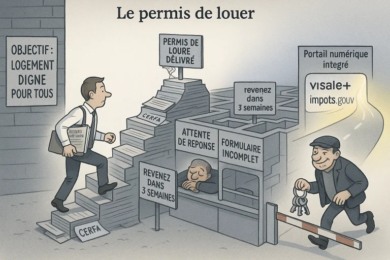 Pour un permis de louer efficace, mais libéré de la lourdeur kafkaïenne