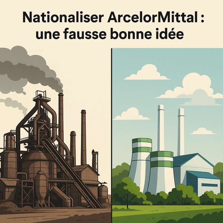 Nationaliser ArcelorMittal : une fausse bonne idée.