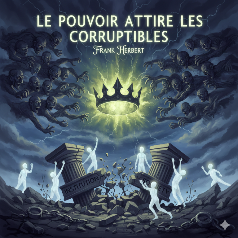 « Le pouvoir attire les personnes corruptibles »