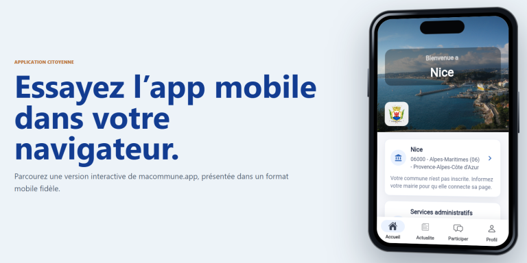 macommune.app : équiper les petites et moyennes communes pour le XXIe siècle