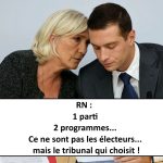 Le Pen ou Bardella : ce n’est pas le même parti. Le candidat sera choisi… par un tribunal !