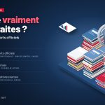 Visuel sur fond bleu nuit titré « Qui paie vraiment vos retraites ? », avec des piles de rapports reliés rouges, bleus et blancs sous une loupe, et trois chiffres : 19 rapports officiels, 1 393 pages lues, 10 institutions sources